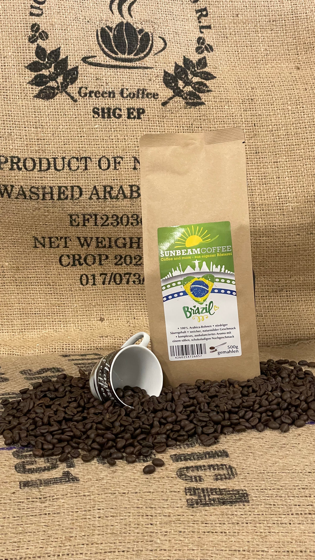 Brasil 100 % feinster Arabica Kaffee