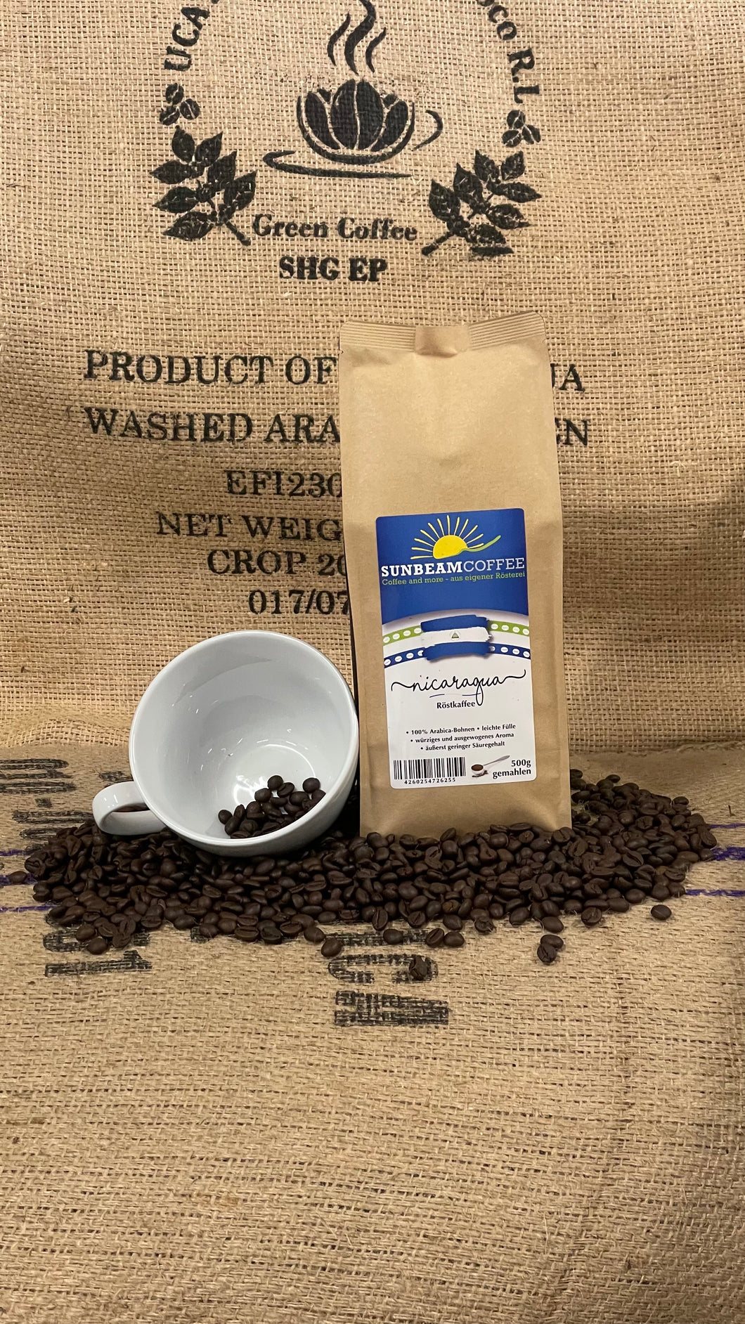 Nicaragua  100 % feinster Arabica Kaffee