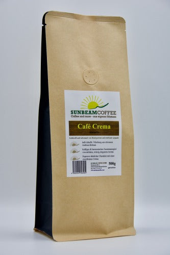 Café Crema 100 % feinster Arabica Kaffee