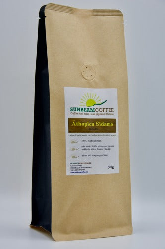 Äthiopien Sidamo 100 % feinster Arabica Kaffee