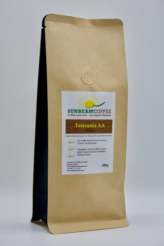Tansania AA 100 % feinster Arabica Kaffee